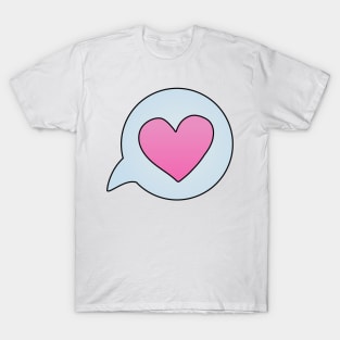 I Love You (pink) T-Shirt